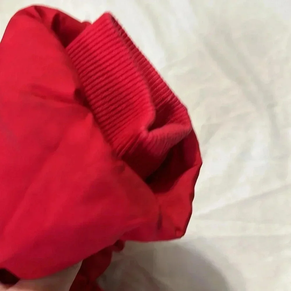 Gymboree Baby Girl Red Puffer Jacket Bows Sz 2T/3T